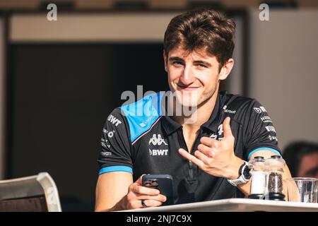 Jack Doohan (AUS) Alpine F1 Team Reserve Fahrer. 22.02.2023. Formula 1 Testing, Sakhir, Bahrain, Preparations. Das Foto sollte wie folgt lauten: XPB/Press Association Images. Stockfoto