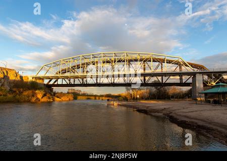 Ocean-to-Ocean-Bridge in Yuma Az Stockfoto