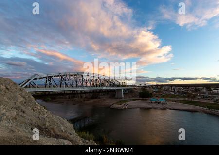 Ocean-to-Ocean-Bridge in Yuma Az Stockfoto