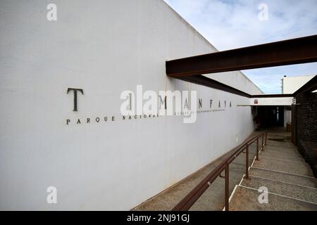 besucherzentrum des nationalparks timanfaya parque nacional timanfaya Lanzarote, Kanarische Inseln, Spanien Stockfoto