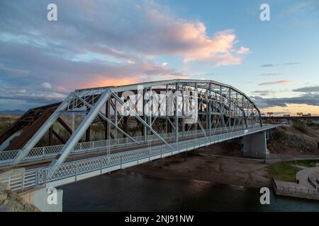 Ocean-to-Ocean-Bridge in Yuma Az Stockfoto