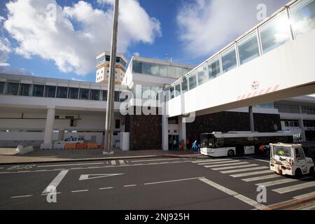 lanzarote Ace arrecife cesar manrique Flughafen Lanzarote, Kanarische Inseln, Spanien Stockfoto