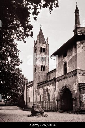 Abtei Sant'Antonio di Ranverso Stockfoto