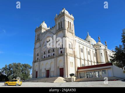 Akropolium von Karthago Stockfoto