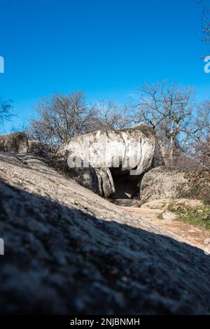 Megalithische Felsformationen von Beglik Tash Stockfoto