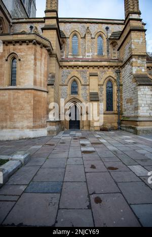 Details zur Southwark Cathedral Stockfoto