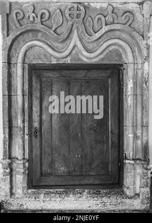 Eglise Saint-Cyr-Sainte-Julitte - Vue Intérieure Stockfoto