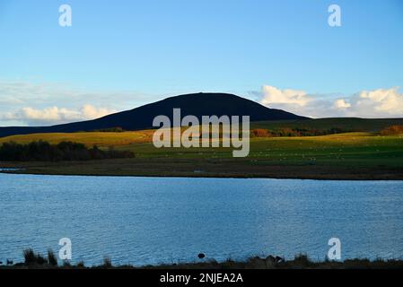 Harperrig Reservoir Pentland Hills in der Nähe von Edinburgh Stockfoto