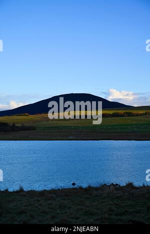 Harperrig Reservoir Pentland Hills in der Nähe von Edinburgh Stockfoto