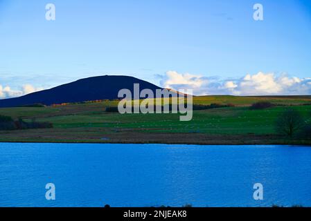 Harperrig Reservoir Pentland Hills in der Nähe von Edinburgh Stockfoto