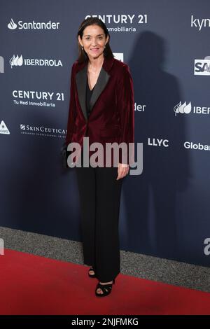 Madrid, Spanien. 22. Februar 2023. Reyes Maroto besucht die Fotokonferenz für „Las Top 100 Mujeres Líderes en España“ im Königlichen Theater in Madrid. (Foto: Atilano Garcia/SOPA Images/Sipa USA) Guthaben: SIPA USA/Alamy Live News Stockfoto