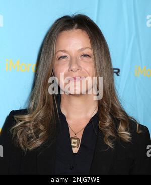 Dahlia Heyman nimmt an der Premiere „iMordecai“ Teil, die am 22. Februar 2021 im Marlene Meyerson JCC Manhattan in New York City, NY ©Steven Bergman/AFF-USA.COM stattfand Stockfoto