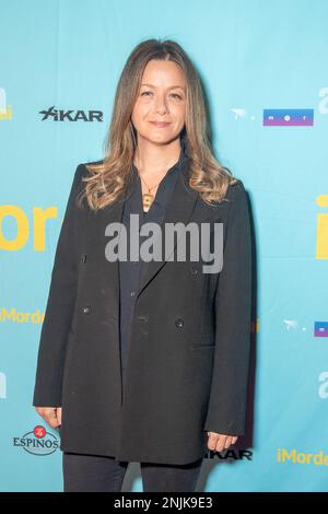 NEW YORK, NEW YORK - 22. FEBRUAR: Dahlia Heyman nimmt am 22. Februar 2023 am „iMordecai“ New York Screening bei JCC Manhattan in New York City Teil. Stockfoto