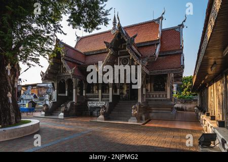 Wat Muen San, der zweite silberne Tempel in chiang Mai, thailand. Übersetzung: wat muen san Stockfoto