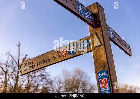 Watford-Fotografie in der Umgebung, England, Großbritannien Stockfoto
