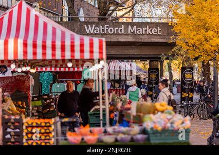 Watford-Fotografie in der Umgebung, England, Großbritannien Stockfoto