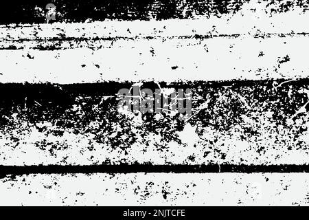 Schwarz-weiße fleckige Textur, künstlerische und natürliche Textur mit Vektor-EPS-Format. Stock Vektor