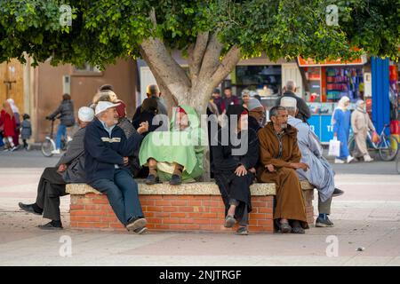 Afrika, Marokko, Taroudant, Place Assarag Stockfoto