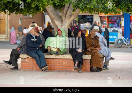 Afrika, Marokko, Taroudant, Place Assarag Stockfoto