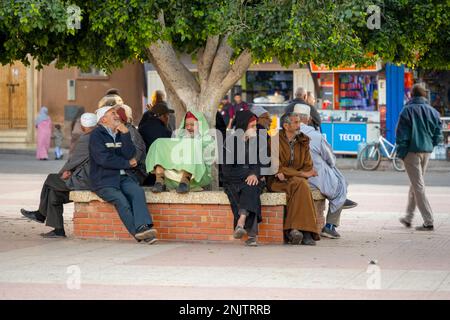 Afrika, Marokko, Taroudant, Place Assarag Stockfoto