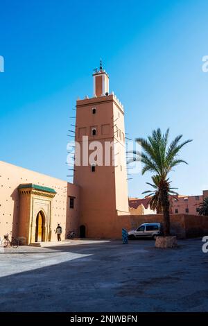 Afrika, Marokko, Tiznit, Grosse Moschee (Alkabir Moschee, Jamaâ Al Kabir) Stockfoto