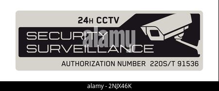 Cyberpunk-Aufkleber. Vektoraufkleber, Etikett im futuristischen Stil. Zeichen, Aufschriften und Symbole des GGB. Stock Vektor