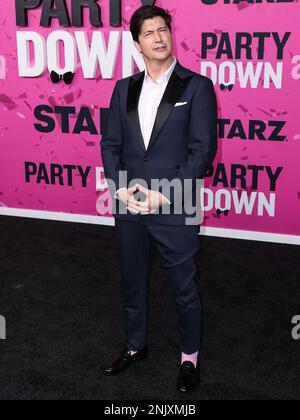 Westwood, Usa. 22. Februar 2023. WESTWOOD, LOS ANGELES, KALIFORNIEN, USA - 22. FEBRUAR: Der amerikanische Schauspieler Ken Marino trifft am 22. Februar 2023 auf der Premiere von STARZ's „Party Down“ Season 3 in Los Angeles im Regency Bruin Theatre in Westwood, Los Angeles, Kalifornien, USA ein. (Foto: Xavier Collin/Image Press Agency) Kredit: Image Press Agency/Alamy Live News Stockfoto