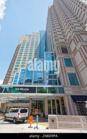 Das Westin Pittsburgh Hotel ist Teil des Liberty Center und mit dem Federated Tower und dem David L. Lawrence Convention Center verbunden. Stockfoto