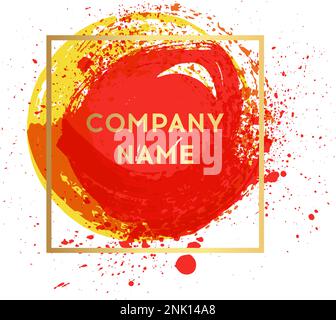 Vektor - Aquarellhintergrund. Echte Aquarelltextur. Wasserfarben und Punkte Textur. Handgezeichneter künstlerischer Hintergrund. Farbsplitter. Farbspritzer Stock Vektor