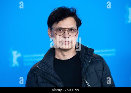 Berlin, Deutschland, am 23. Februar 2023. Berlin, Deutschland, am 23. Februar 2023. Teilnahme von Ivan Sen am Limbo Photocall im Rahmen des 73. Berlinale International Film Festival am 23. Februar 2023 in Berlin. Foto: Aurore Marechal/ABACAPRESS.COM Stockfoto