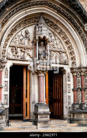 Mittelalterliche Oratoriumskirche von Saint Wilfred in York, England die „Mutterkirche der Stadt York“. Stockfoto