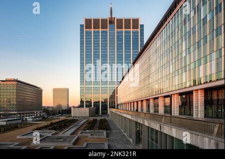 Saint Josse, Region Brüssel-Hauptstadt, Belgien - Februar 08 2023 - Stockfoto