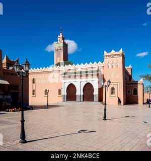 Afrika, Marokko, Südmarokko, Zagora, Moschee Mohammed VI Am Bd Mohammed V. Stockfoto