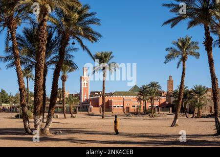 Afrika, Marokko, Südmarokko, Tamegroute, Az-Zāwiya an-Nāṣirīya Stockfoto