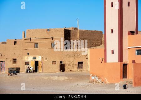 Afrika, Marokko, Südmarokko, M'hamid, Stockfoto