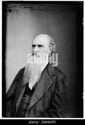 Porträt von John Ray, einem Anwalt aus New Orleans, Louisiana, aus der Brady-Handy Collection. Ray war im 19. Jahrhundert in rechtlichen und sozialen Angelegenheiten tätig. Stockfoto