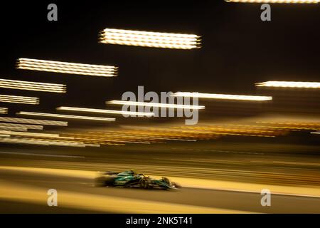 Fernando Alonso (ESP) Aston Martin F1 Team AMR23. 23.02.2023. Formel-1-Test, Sakhir, Bahrain, Erster Tag. Das Foto sollte wie folgt lauten: XPB/Press Association Images. Stockfoto