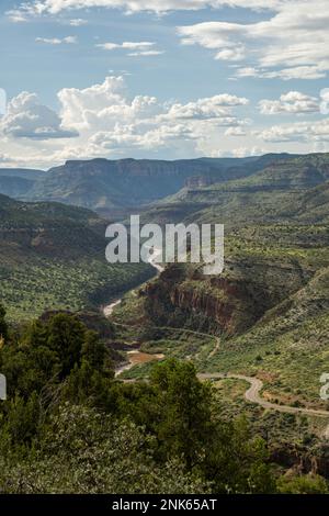 Salt River Canyon in Arizona, USA Stockfoto