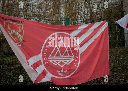 Stourbridge, England, 12. Dezember 2021. Vitality Women's FA Cup, dritte Runde, ordentliches Spiel zwischen Stourbridge Ladies und Sheffield United Women Stockfoto