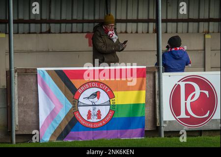 Bamber Bridge, England, 16. Januar 2022. FA Women's Championship Match zwischen Blackburn Rovers Ladies und Bristol City Women. Stockfoto