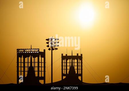 Bahrain Circuit Ambiance während der Formel 1 Armco Vorsaison-Tests 2023 der FIA Formel-1-Weltmeisterschaft 2023 vom 23. Bis 25. Februar 2023 auf der Bahrain International Circuit in Sakhir, Bahrain - Photo Xavi Bonilla / DPPI Stockfoto