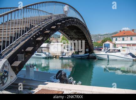 Altstadt Von Trogir, Brücken Und Burg, Kroatien Stockfoto