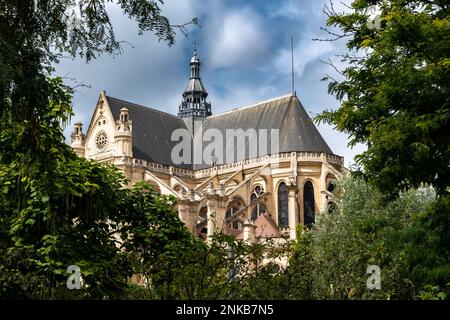 Kirche Eglise Saint-Eustache In Paris, Frankreich Stockfoto