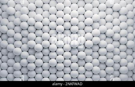 Abstrakte Kreise Hintergrund mit Licht von oben Stockfoto