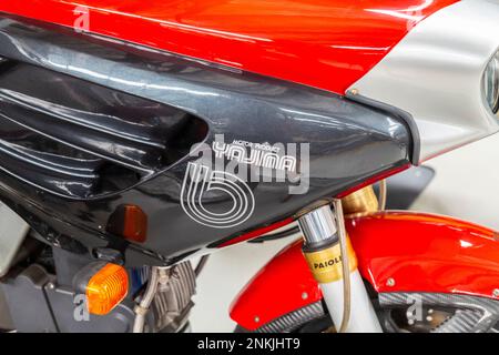 Bimota Mantra mit ducati Vee-Doppelmotor im Inverell National Transport Museum im Norden von New South wales, australien Stockfoto