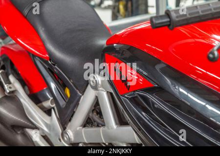 Bimota Mantra mit ducati Vee-Doppelmotor im Inverell National Transport Museum im Norden von New South wales, australien Stockfoto