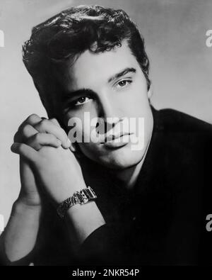 1956 Elvis Presley Werbefoto Stockfoto