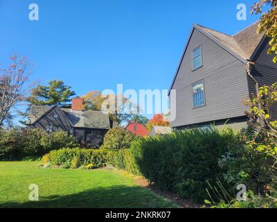 House of Seven Gables in Salem Stockfoto