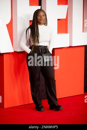 Corrina Brown bei der Filmpremiere „Creed III“, London, Großbritannien - Foto von brian jordan vom 15. Februar 2023 Stockfoto