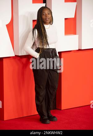 Corrina Brown bei der Filmpremiere „Creed III“, London, Großbritannien - Foto von brian jordan vom 15. Februar 2023 Stockfoto